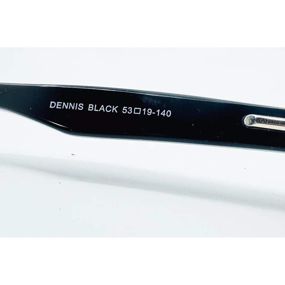 Eight to Eighty Dennis Eyeglasses Mens Black Square Frame 53-19-140 53mm